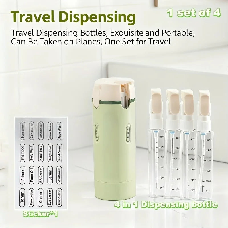 Compact Travel Emulsion Bottle